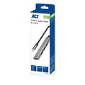 ACT AC6425 | USB 3.2 Gen 1 Interface Hub | Type-C | 5 Gbps | Grijs