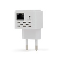 Gembird WNP-RP300-03 | Wi-Fi Repeater & Access Point | 300 Mbps | 2.4 GHz | 1x LAN | Wit
