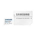 Samsung EVO Plus | MicroSDXC | 64GB | Class 10 | UHS-I U1