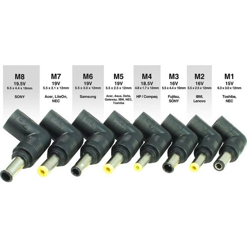 Inter-Tech Sinan UB-90HB | Universele Notebook Lader | 90 Watt