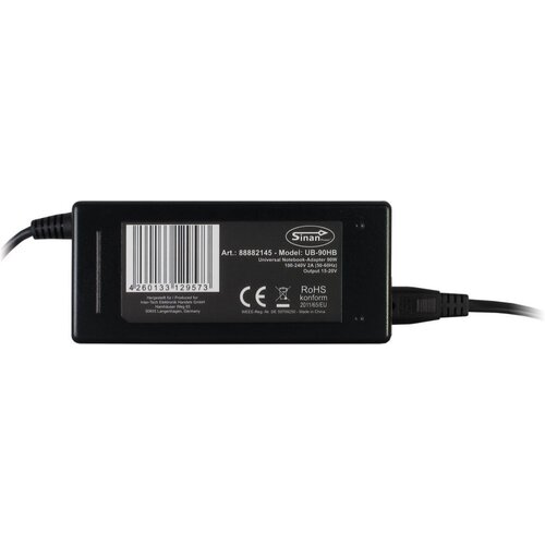 Asus Inter-Tech Sinan UB-90HB | Universele Notebook Lader | 90 Watt