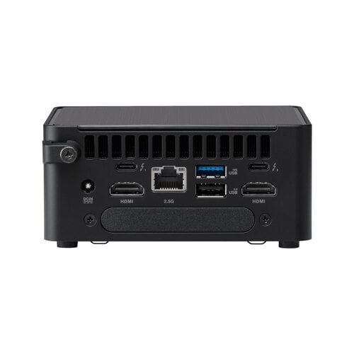 Asus ASUS NUC 14 Pro UCFF Barebone Desktopcomputer | Intel Core 3 100U | Zonder DDR5-geheugen, opslag en besturingssysteem