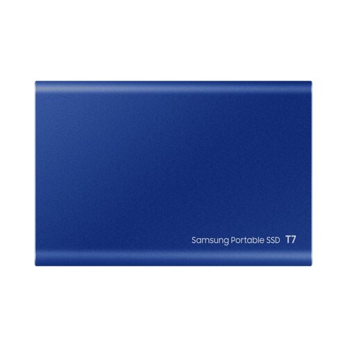 Samsung T7 | Externe SSD | 2TB | USB 3.2 Gen2 | 1.050MB/s Lezen | 1.000MB/s Schrijven | Blauw