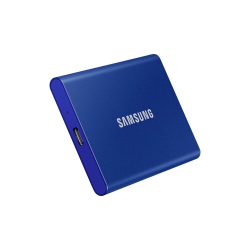Samsung T7 | Externe SSD | 2TB | USB 3.2 Gen2 | 1.050MB/s Lezen | 1.000MB/s Schrijven | Blauw