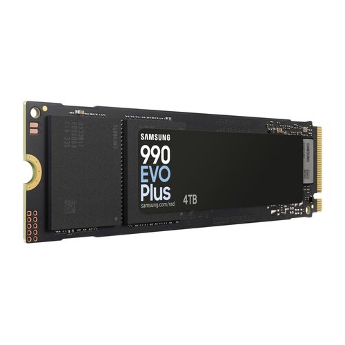 Samsung 990 EVO Plus | 4TB NVMe SSD | M.2 | Gen4 | 7.250MB/s Lezen | 6.300MB/s Schrijven
