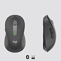 Logitech Signature M650 for Business | Draadloze Muis | Rechtshandig | RF + Bluetooth | 4000 DPI | Grafiet