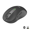 Logitech Signature M650 for Business | Draadloze Muis | Rechtshandig | RF + Bluetooth | 4000 DPI | Grafiet