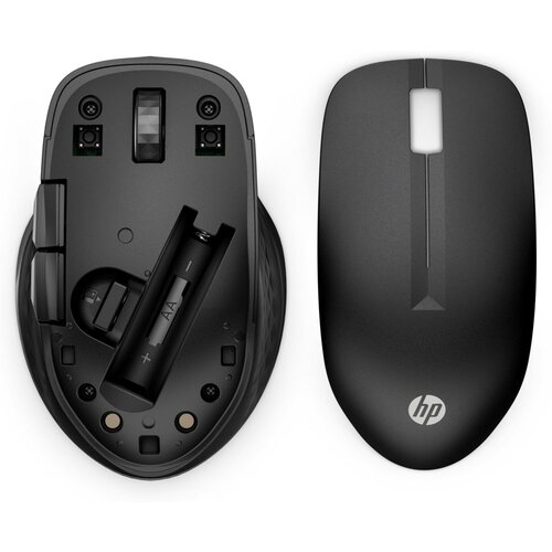 HyperX HP 430 | Multi-Device Draadloze Muis | Links- en Rechtshandig | RF + Bluetooth | 1200 DPI | Zwart