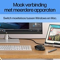 HyperX HP 430 | Multi-Device Draadloze Muis | Links- en Rechtshandig | RF + Bluetooth | 1200 DPI | Zwart