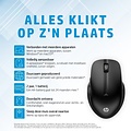 HyperX HP 430 | Multi-Device Draadloze Muis | Links- en Rechtshandig | RF + Bluetooth | 1200 DPI | Zwart
