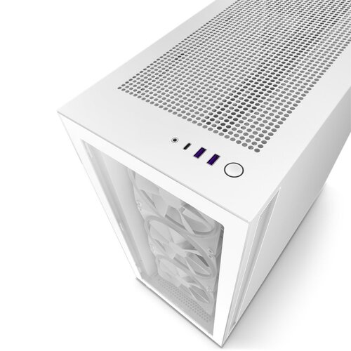 NZXT H7 Elite RGB | Midi Tower Case | Wit | OPEN BOX (refurbished)