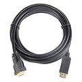 Gembird CC-DPM-DVIM-6 | DisplayPort naar DVI Kabel | 1,8 m | Zwart