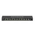 Netgear NETGEAR GS316EP-100PES | Managed Switch | 16x Gigabit Ethernet | PoE+ | Zwart