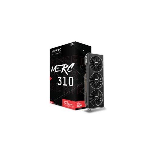 XFX Speedster MERC 310 RX 7900 XTX Black Edition | 24GB GDDR6 VRAM | 4K Gaming | Videokaart | GPU | AMD