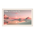 TCL NXTFRAME 55A300W Wit 55" | Ultra HD 4K QLED Smart TV | Google TV + Wi-Fi | Dolby Vision | Slim Design met NXTFRAME | 120Hz