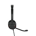 Jabra Evolve2 30 UC | Mono Bedrade On-Ear Headset USB-C | Zwart