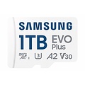 Samsung EVO Plus | MicroSDXC | 1TB | Class 10 | UHS-I U3 | V30 | A2 | Tot 160MB/s | Inclusief SD-adapter