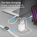 ACT AC2170 USB-C/USB-A Lader | 3-Poorts met PPS, QuickCharge & GaNFast | 65W
