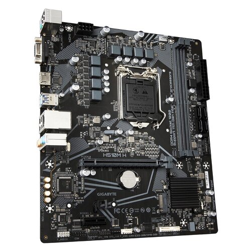 Gigabyte H510M H | Socket LGA 1200 | Intel H510 | 2xDDR4 | Micro-ATX | Moederbord | 2e Kans (refurbished)