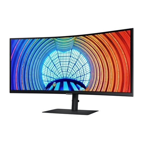 Samsung LS34A650UBUXEN 34" | 3440x1440 UWQHD VA | 100Hz | 1000R Curved | HDR10 | USB-C | Monitor | Open Box (refurbished)