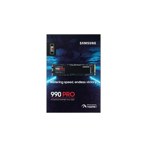 Samsung 990 PRO | 2TB NVMe SSD | M.2 Gen4 | 7.450MB/s Lezen | 6.900MB/s Schrijven