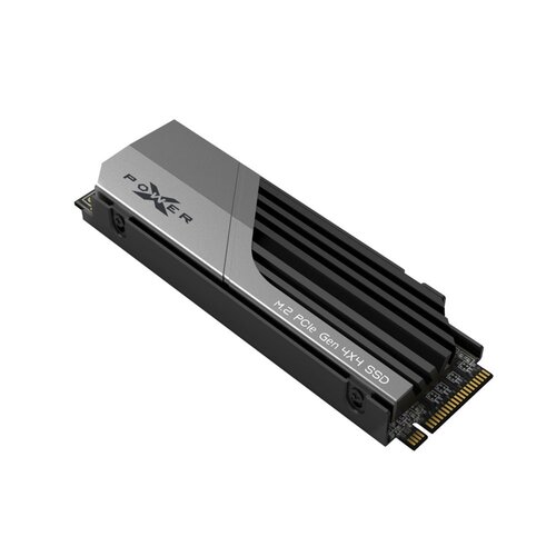 Silicon Power XS70 | 2TB NVMe SSD | M.2 Gen4 | 7.300 MB/s Lezen | 6.800 MB/s Schrijven | Heatsink