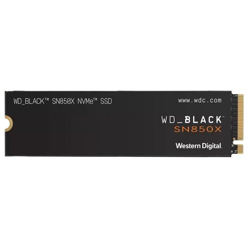 Western Digital Black SN850X | 2TB NVMe SSD | M.2 Gen4 | 7.300MB/s Lezen | 6.600MB/s Schrijven