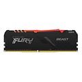 Kingston Fury Beast RGB | 1x32GB DDR4 | 2666MHz | DIMM | CL16 | Geheugenmodule | RAM