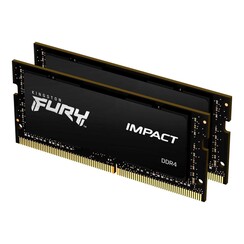 Fury Impact | 16GB 2x8GB DDR4 | 3200MHz | DIMM | CL20 | Geheugenmodule | RAM