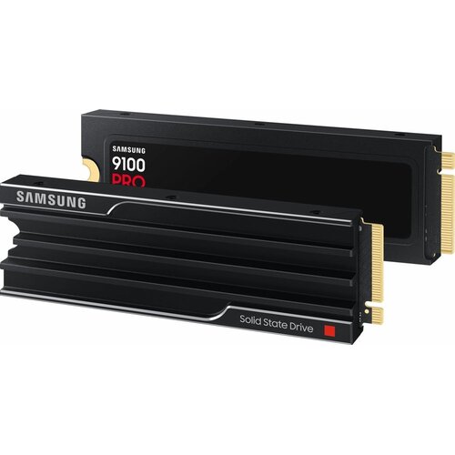 Samsung 9100 PRO | 2TB NVMe SSD | M.2 | Gen5 | 14.700MB/s Lezen | 13.400MB/s Schrijven | Heatsink