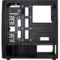 Inter-Tech Thunder Blue Light | Midi Tower Case | Zwart | RENEWED (refurbished)