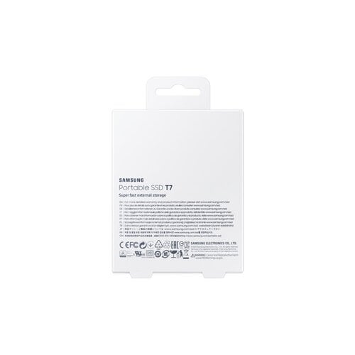 Samsung T7 | Externe SSD | 2TB | USB 3.2 Gen 2 | 1.050MB/s | Grijs | Compact & Snel