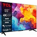 TCL 55P61B 55" | 4K Ultra HD LED Smart TV | Google TV | HDR10 | 60Hz | Wifi & Bluetooth