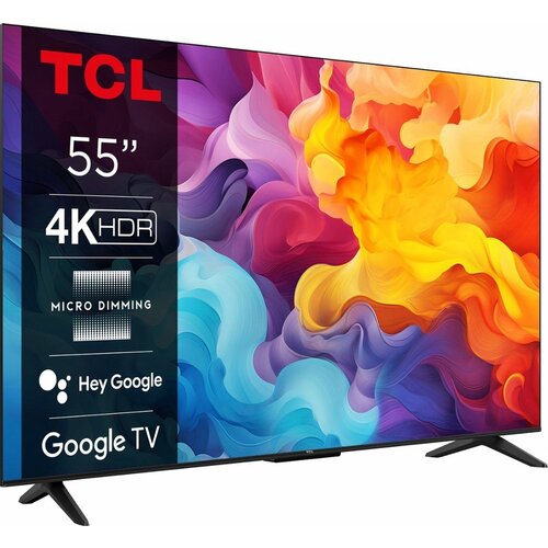 TCL 55P61B 55" | 4K Ultra HD LED Smart TV | Google TV | HDR10 | 60Hz | Wifi & Bluetooth
