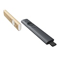 Logitech Spotlight Presenter | Draadloos | Bluetooth & USB 2.4 GHz | Bereik tot 30 meter | Grijs