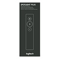 Logitech Spotlight Presenter | Draadloos | Bluetooth & USB 2.4 GHz | Bereik tot 30 meter | Grijs