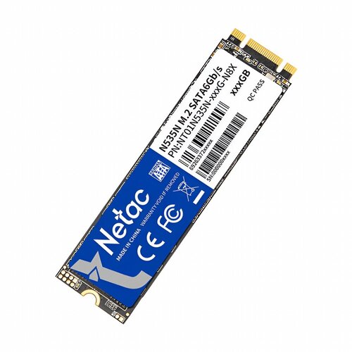 Natec Netac | 128GB SATA SSD | mSATA | 530MB/s | BULK