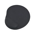 Gembird MP-GEL-BLACK | Ergonomische Muismat | Zwart