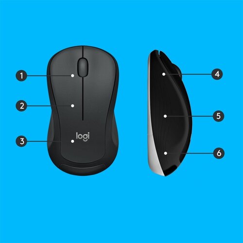 Logitech QWERTZ |  MK540 Advanced | Draadloze Muis en Toetsenbordcombo | QWERTZ