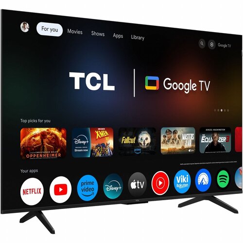TCL 55P7K | 55" 4K Ultra HD QLED Smart TV | Google TV | Dolby Vision & HDR10 | 60Hz (2025)