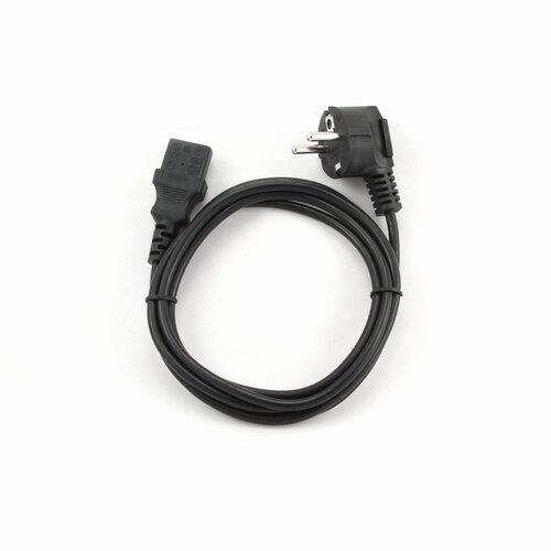 Gembird PC-186 | 1,8 m Stroomkabel | CEE 7/4 Male naar C14 | Zwart | VDE-goedgekeurd