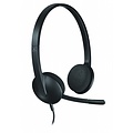 Logitech H340 | Bedrade On-Ear USB Headset | Zwart