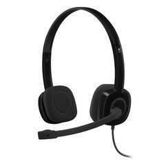 H151 | Bedrade On-ear Headset | 3.5mm | Zwart