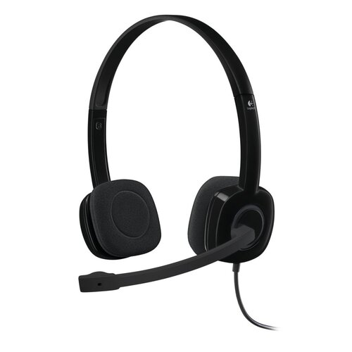 Logitech H151 | Bedrade On-ear Headset | 3.5mm | Zwart