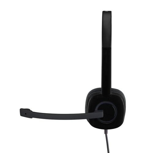 Logitech H151 | Bedrade On-ear Headset | 3.5mm | Zwart