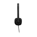 Logitech H151 | Bedrade On-ear Headset | 3.5mm | Zwart