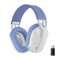 G G435 | Draadlooze Over-ear Gaming Headset | Bluetooth & USB-A Receiver | Wit/Lilac