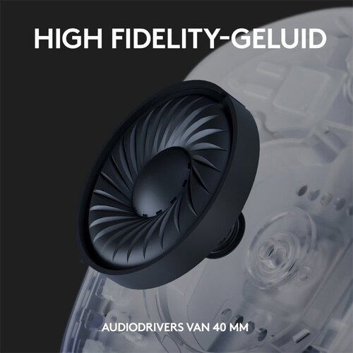 Logitech G G435 | Draadlooze Over-ear Gaming Headset | Bluetooth & USB-A Receiver | Wit/Lilac