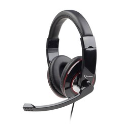 MHS-001 | Bedrade On-Ear Headset USB-A | Zwart