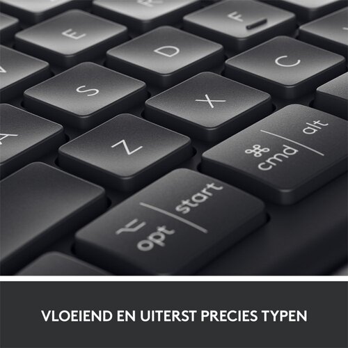 Logitech K860 Ergo | Draadloos Bluetooth Toetsenbord met Receiver | QWERTY